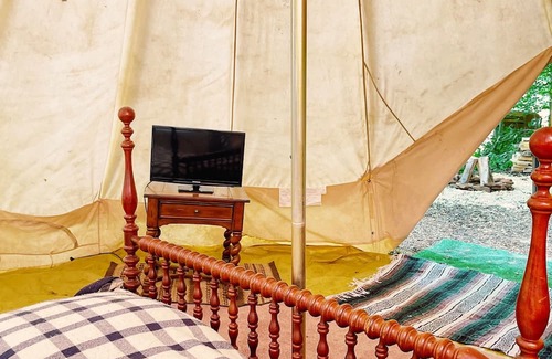 Shinglehouse Alquiler De RV | Glamping Tent in Port Allegany