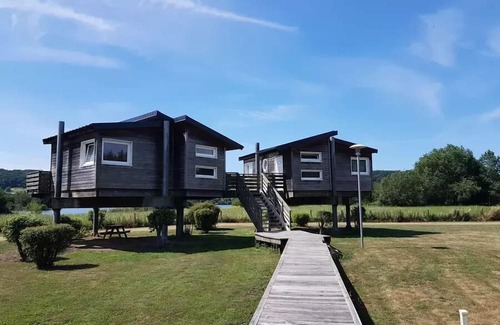 Toutainville Casa | Campsite Risle et Seine - Domaine des Etangs*** - Privilège mobile home 34m² LV (2 bedrooms) + covered terrace - Saturday/Saturday 4 people