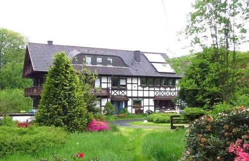 Schladern Casa | Former. Mill estate in the Westerwald in an idyllic secluded location in the middle of nature.