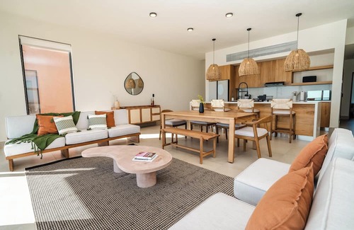 Sonora central Apartamento | Casa Maca Bahía de Kino - Penthouse Frente a la Playa en la Zona más Tranquila