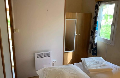 Thiviers Casa | Camping Le Repaire *** - MBH 014 - 2 bedrooms for 4 people