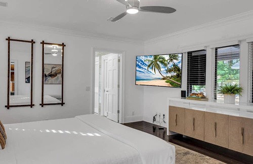 Harbor Beach Casa | Private Neighborhood Heated Pool Walk To Beach Lush Surroundings Harbor Key