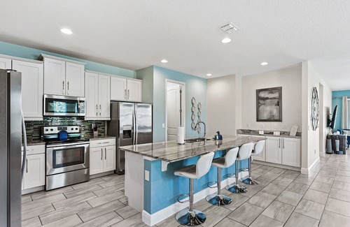 West Kissimmee Casa | Modern Family Villa With Games Room Close To Disney
