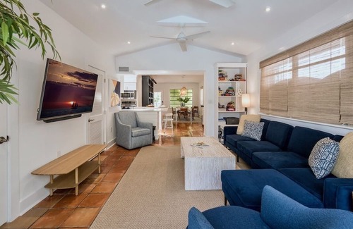 Midtown Casa | Banyan Rose: Relax in your backyard. All new appliances inside.