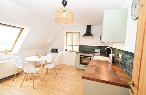 Sehlendorf Apartamento | Dream apartment "Weitblick" for 8 people with 2 bathrooms and sea view from the balcony!