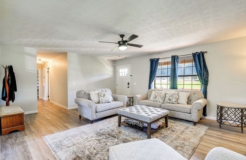 Rogersville Casa | Pet-Friendly Countryside Haven Near Cherokee Lake!