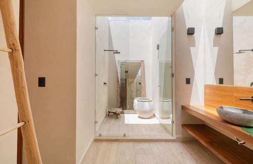 Centro de la ciudad de Tulum Complejo | Seashore Solace 3 Bedrooms | 3 Baths | 6 Guests