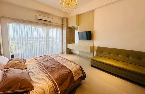 Negombo Apartamento | Grand Sri Lounge studio apartment at Ocean Breeze Hotel residence Negombo.