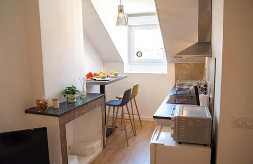 Quartier Hyper-Centre Apartamento | L'étoile Grenobloise Climatisé Dans L'hyper-centre