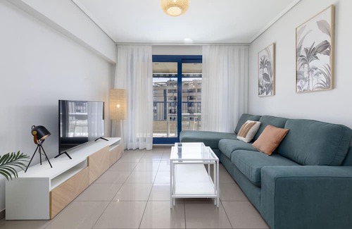 Alboraya Apartamento | Patacona Infinity. WiFi + PK + A/ Conditioning + Pool