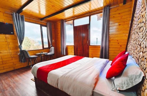 Fagu Cabaña | Family Room with Mountain View - Snowind Cottages