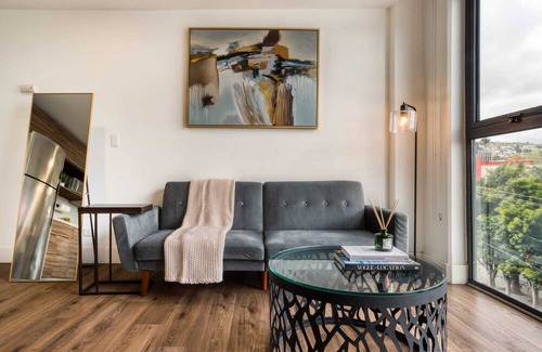 Tijuana Apartamento | Wonderful Apt w/PVT Balcony | Gym+Lounge-B/Center