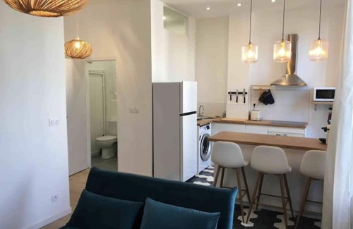 La Villette Apartamento | Hyper Centre Clim, T2 Neuf - Vieux Port à 1.5km, 4 Couchages