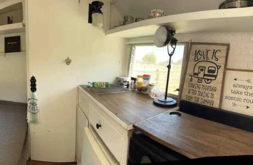 Sanger Casa | Wagon Wheel Ranch Cowboy Camper.