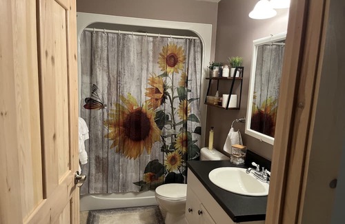 Division No. 4 Cabina | Private cabin with hot tub and gazebo located at beautiful Rock Lake, MB