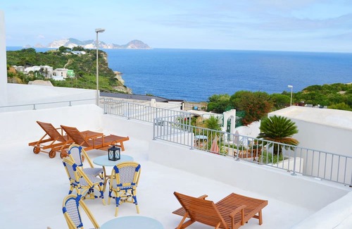 Le Forna Casa | Maridea Ponza- Villa PERLA 2 bedrooms, 2 bathrooms kitchen and panoramic terrace