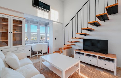 Alacati Apartamento | Sea view duplex w terrace in Alacati