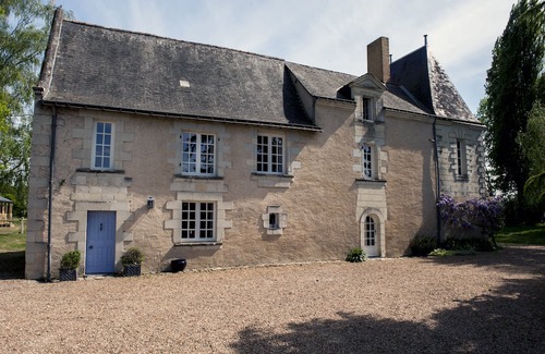 Le Plessis-Grammoire Casa | Manoir XVI Dans un Lieu Ressourçant de Biodiversité et Piscine Proche D'angers