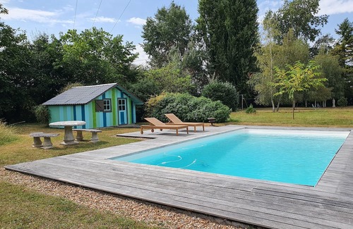 Le Plessis-Grammoire Casa | Manoir XVI Dans un Lieu Ressourçant de Biodiversité et Piscine Proche D'angers