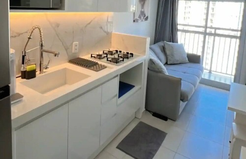 Panamby Apartamento | Chácara Santo Antônio 1 Dormitório com Sacada