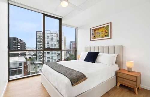 Newstead Apartamento | Stylish 2-Bed with Rooftop BBQ, Pool & Gym