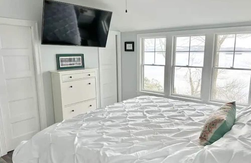 Mashpee Casa | 238 Pimlico Pond- Lakefront Retreat w. private dock, water views, pet-friendly!