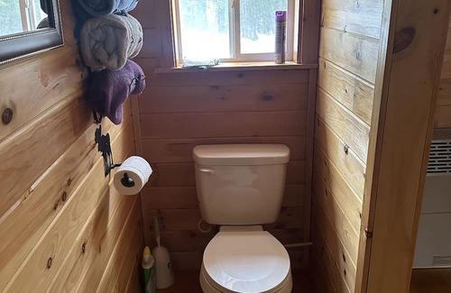 Masardis Cabina | Nice little log style cabin located on the aroostook river
