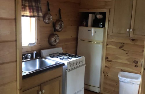 Masardis Cabina | Nice little log style cabin located on the aroostook river
