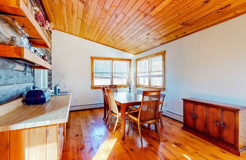 Corea Casa | Dog-friendly coastal retreat with stunning ocean views, wood stove, & large deck