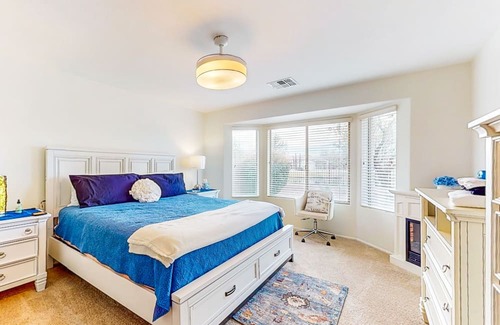 Laveen Village Casa | Water view desert stay with putt putt, enclosed yard, fireplace, streaming, & AC