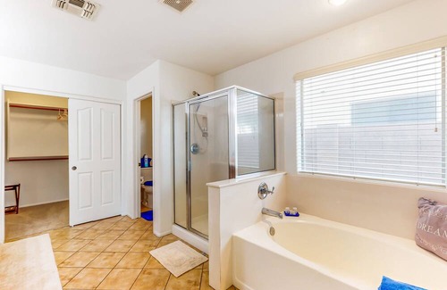 Laveen Village Casa | Water view desert stay with putt putt, enclosed yard, fireplace, streaming, & AC