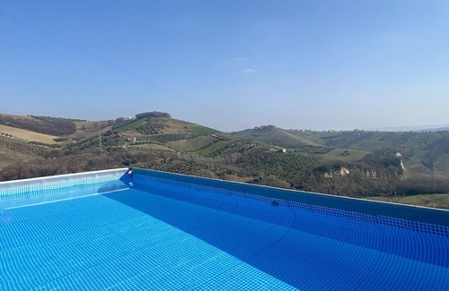 Castilenti Cama Y Desayuno | Bed and Adventure - Camera Vista met Panoramisch Uitzicht!