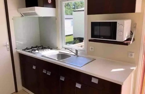 Saint-Denis-du-Payre Casa | CAMPING O BEAU LAURIER * - Mobile home 5 to 7 people 69 5 to 7 people - 5 people. included in the price