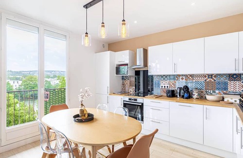 Billancourt–Rives de Seine Apartamento | Lovely cocoon with view of the Seine