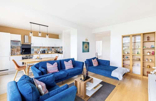 Billancourt–Rives de Seine Apartamento | Lovely cocoon with view of the Seine