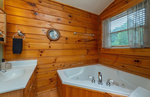 Candler Casa | Cherokee Log Cabin With Mountain Views