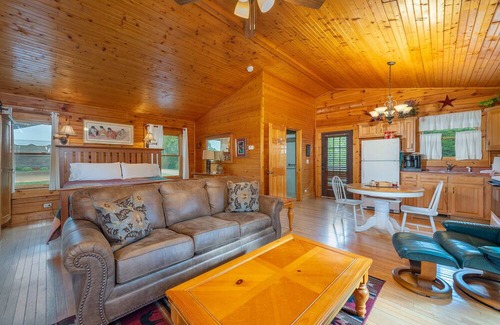 Candler Casa | Cherokee Log Cabin With Mountain Views