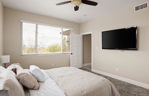 Sunrise Desert Vistas Casa | 4BR Desert Home w/ Wide Yard + Panoramic Views