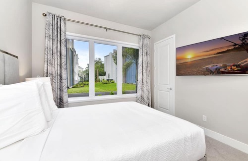 Galilee Casa | Modern Condo with Large Outdoor Patio. Reunion Resort Water Park Access near Disney at Spectrum Resort Orlando by Rentyl – B16 #137