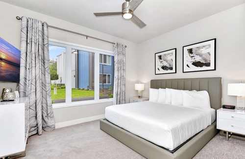 Galilee Casa | Modern Condo with Large Outdoor Patio. Reunion Resort Water Park Access near Disney at Spectrum Resort Orlando by Rentyl – B16 #137