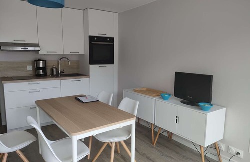 Arzon Apartamento | A Louer Appartement T1bis Terrasses de Kerjouanno vue mer