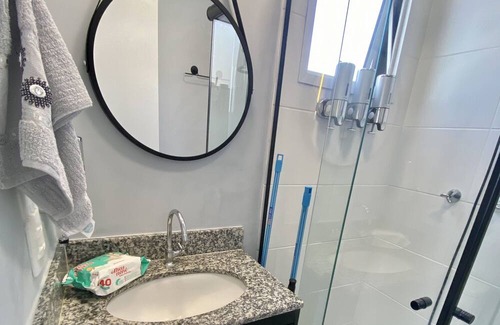 Bras Apartamento | Lindo Studio 50mts. Metrô Brás, Próx Feirinha Madrugada, Templo Salomão 25 Março