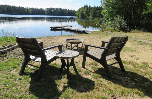 Sanford Cabaña | Delightful waterfront home offers fun and relaxation for all who venture here!