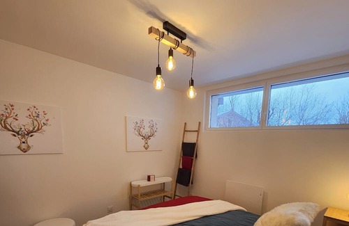 Chamonix City Centre Apartamento | Les Fées Mer : Appartement 150 m² Hypercentre Calme 10 Personnes Garage 2 Places