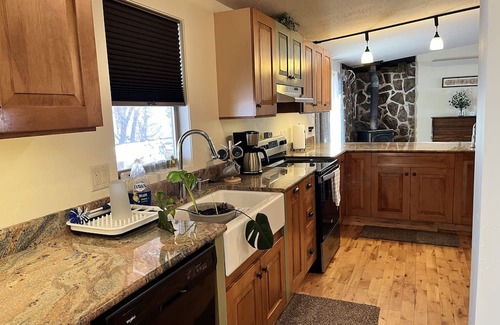 Freedom Casa | Newly remodeled home with a Barnwood rustic siding and an updated clean interior