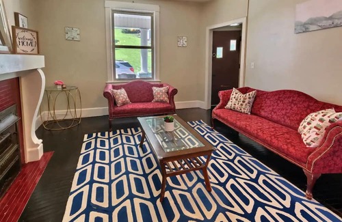 Cumberland Casa | 1910s historic brick home, 2 full baths, mountain views, walkable, pets welcome