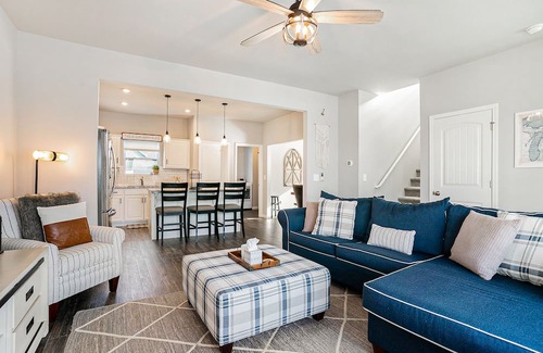 Douglas Casa | Charming home near Michigan's lakes with game room, chef's kitchen, & deck
