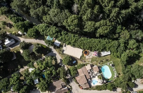 Saint-Vincent-de-Durfort Casa | Camping maeva Escapades Coeur d'Ardèche **** - Authentic Tent 3 Rooms 4 People Without Sanitary