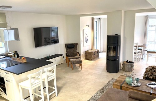 Parow Casa | Im Ferienhaus Findet Sich das Motto Düne in Vielen Details Wieder