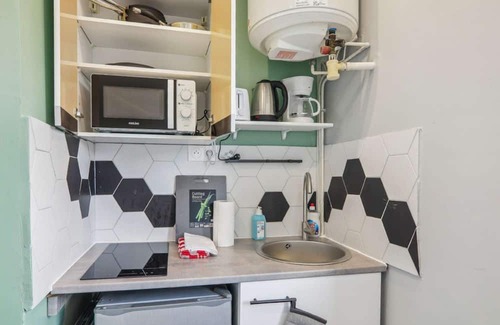 Sainte-Anne - Faubourg Noyon Apartamento | Chic and comfortable studio